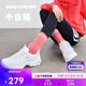 斯凱奇小白熊|透氣情侶增高厚底百搭小白鞋女復古休閑老爹鞋男運動(dòng)鞋