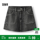 森馬（Semir）牛仔褲女顯腿長短褲潮酷夏2025防走光高腰裙褲小個子109325122004
