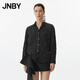 JNBY/江南布衣25春新品襯衫長(cháng)袖褶皺層次感寬松襯衫領(lǐng)5P2212580