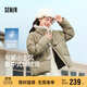 森馬（Semir）森馬羽絨服女新中式仿兔毛領(lǐng)短款保暖外套24冬新款109724113017