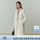FANSILANEN范思藍(lán)恩23FS11161 經(jīng)典時(shí)尚中長款風(fēng)衣外套女秋季新款英倫風(fēng) 白色 S