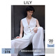 LILY2025夏新款萊賽爾亞麻垂感老錢風寬松百搭通勤休閑褲闊腿褲女 601白色 M