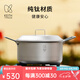KEITH鎧斯【鈦大容量野營(yíng)鍋】便攜鍋輕質(zhì)耐用居家戶外精致露營(yíng)湯鍋 Ti6018湯鍋(2.5L)