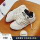 蓋世威（K·SWISS）【秀場同款】板鞋男女鞋百搭防滑減震滿貫鞋運動鞋大白熊9218 102復(fù)古白/純黑 42