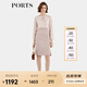 PORTS寶姿修身魚尾裙秋季新款時(shí)尚印花連衣裙ALD9D012LWP096 CAME1 MIX L (8)