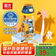 富光塔塔塑料兒童水杯tritan夏季吸管杯小學(xué)生大容量運動(dòng)戶(hù)外太空杯子 藍色500ml