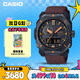 卡西歐（CASIO）手表男PROTREK城市森林太陽(yáng)能運動(dòng)戶(hù)外電子日韓表PRW-6900YL-5