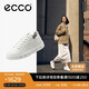 愛(ài)步（ECCO）女休閑 時(shí)尚百搭厚底板鞋 街頭720女鞋系列209763 白色 37 