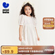 迷你巴拉【mini親子】女童成人連衣裙夏季泡泡袖親子裝夏