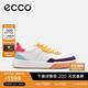 愛步（ECCO）春季厚底休閑板鞋 街頭球鞋女鞋272813 彩色/芒果黃38
