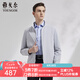 雅戈爾（YOUNGOR）單夾克男立領(lǐng)單茄克四面彈舒適夾克男士上衣外套 淺灰 L 175/96A