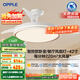 歐普（OPPLE）全光譜風(fēng)扇燈吊扇燈LED一體智能Ra98臥室燈42寸品風(fēng)1級能效包安裝