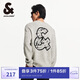 杰克·瓊斯（JACK&JONES） 秋季寬松舒適潮百搭時(shí)尚字母圖案裝飾毛衣針織衫男裝上衣