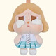泡泡MART  CRYBABY眼淚工廠(chǎng)系列搪膠臉毛絨盲盒哭娃公仔玩具 CRYBABY落日歌會(huì )系列/米藍/拆盒確認