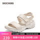 斯凱奇（Skechers）七夕禮物涼鞋女士夏季休閑運(yùn)動女鞋舒適外穿透氣軟底沙灘鞋119853