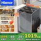 Hienor【國家貼息 家電補(bǔ)貼】洗衣機(jī)全自動(dòng)波輪洗衣機(jī)家用小型洗烘一體脫水甩干機(jī)大容量 出租屋宿舍公寓 30KG【商用大容量+玻璃面板+強(qiáng)電機(jī)】