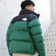玲瓏北面莆田1996羽絨服TNF90白鴨絨700蓬松經(jīng)典時(shí)尚情侶抗寒外套 酒紅色 下單送禮盒包裝 XS 90-110體重