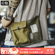 馬登工裝山系戶(hù)外斜挎包戰術(shù)小包輕便手拎包機能手提包網(wǎng)眼郵差包男夏 軍綠色 【18x19cm】今日下單 順豐包郵
