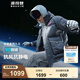 波司登（BOSIDENG）【太空聯(lián)名】羽絨服新國標90絨男女短款升級3.0科技鎖溫保暖外套 【店長推薦】星辰深灰8A18 S 160/84A