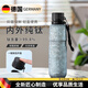 戶(hù)璃德國純鈦保溫杯車(chē)載保冰杯高顏值一鍵速開(kāi)戶(hù)外騎行運動(dòng)水杯七夕禮雪花藍650ml速開(kāi)杯【內外純鈦】 1ml