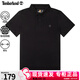 Timberland添柏嵐短袖男夏季戶(hù)外旅行保羅衫翻領(lǐng)T恤運動(dòng)上衣透氣POLO衫 A2EPMX65/黑色/建議拍小一碼 XL (185)