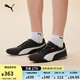 彪馬（PUMA）【薄底鞋】復(fù)古透氣賽車風(fēng)休閑鞋男女同款REDON 388167 黑色-白-鮮紅色-02 42