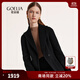 歌莉婭 冬季新品  羊毛羊絨大衣  1BDL6N1J0 00B黑色 S