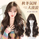 元也假發(fā)全頭套女大波浪卷發(fā)輕薄透氣時(shí)尚自然隱形日常整頂仿真發(fā)假發(fā) 氛圍大波浪【棕黑色】+發(fā)網(wǎng) 長(cháng)發(fā)