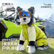 MIKI PAD狗狗雨衣防水防臟反光沖鋒衣可牽引小型犬寵物戶(hù)外連帽全包四腳衣 蜜瓜綠（熱賣(mài)色 防水防臟可牽引） S（胸圍34cm衣長(cháng)22.5cm）按背長(cháng)選擇，卡碼拍大