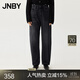 江南布衣（JNBY）春秋季女裝牛仔褲棉質(zhì)經(jīng)典百搭水洗錐形鉛筆褲通勤 998/牛仔深灰 M