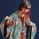 謎阿凰四時(shí)吉祥晉制漢服原創(chuàng  )改良魏晉風(fēng)日常通勤國風(fēng)長(cháng)衫女裝秋冬 四時(shí)吉祥褶衣（15天） L