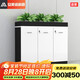 安美誠家具（ANMEICHENG FURNITURE）辦公室花槽柜子展示柜隔斷柜辦公柜文件柜矮柜1200W*400D*1050H