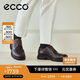 愛(ài)步（ECCO）夏季布洛克雕花牛皮商務(wù)皮鞋男 都市首爾522334 棕色41