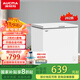 澳柯瑪（AUCMA）202升一級能效家用商用臥式大冷柜 冷藏冷凍轉(zhuǎn)換柜 低噪節(jié)能頂開冰柜 BC/BD-202NE 202L
