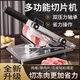 北美電器（ACA）切肉片機牛羊肉卷切片機肥牛凍肉土豆切片神器切肉卷鍘刀刨肉機 不銹鋼切片機 單機