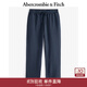 Abercrombie & Fitch經(jīng)典小麋鹿圖案男裝24春秋季美式抓絨運動(dòng)衛褲長(cháng)褲134-4100 藏青色 XL (180/98A)尺碼偏大，建議小一碼