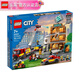 樂高（LEGO） 城市組警匪男孩拼搭積木玩具粉絲收藏圣誕節(jié)禮物 60321 英勇消防隊(duì)