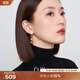 白嵐晨曦耳線女S925銀耳飾珍珠耳釘設(shè)計(jì)感時(shí)尚優(yōu)雅氣質(zhì)生日禮物 S925銀&淡水珍珠