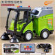 璐凱迪大號合金電動(dòng)垃圾環(huán)衛車(chē)兒童玩具掃地車(chē)吸塵車(chē)城市道路清掃車(chē)男孩 【體驗款】大號慣性?huà)叩剀?chē)