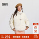 森馬（Semir）森馬羽絨服女新中式仿兔毛領(lǐng)短款保暖外套24冬新款109724113017