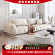 彌科優(yōu)（Mikeyou）科技布沙發(fā)法式風沙發(fā)家用客廳沙發(fā)小戶型沙發(fā)防貓抓軟包靠背沙發(fā) 2.2米大三位 貓爪布+海綿座包+乳膠