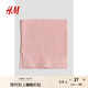 H&M童裝女嬰秋季羅紋針織圍脖1176375 粉色 20x20