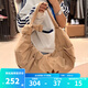 阿迪達(dá)斯 （adidas）三葉草男包女包 新款運(yùn)動包單肩包拎包云朵羊角包斜挎包休閑包 KA9272 均 碼 NS