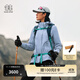 KOLON SPORT【預售】/可隆軟殼三合一夾克  女士防潑水防風(fēng)GTX戶(hù)外沖鋒衣 LKGJ5WN074-LB 淺藍色 M 165/88A