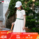 FILA斐樂(lè )童裝兒童連衣裙2025年夏季網(wǎng)球裙女童大小童運動(dòng)裙子