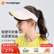 moodytiger兒童空頂帽防曬帽夏季男女童3D可折疊輕便遮陽(yáng)太陽(yáng)帽運動(dòng)棒球帽子