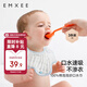 嫚熙（EMXEE）嬰兒口水巾寶寶圍嘴純棉紗布吃飯圍兜6層軟紗360度可旋轉(zhuǎn) 3條裝