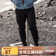 AKSERIESAK男裝復古百搭合體版休閑長(cháng)褲簡(jiǎn)約男士休閑褲合集 2112934黑色 29
