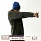 NORYBRAND 24FW圓弧哈蘇線竹節(jié)棉跑步透氣長袖 運(yùn)動防曬隔熱T恤 墨綠灰 S