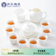 蘇氏陶瓷（SUSHI CERAMICS）素燒白瓷功夫茶具套裝德化中國白送禮陶瓷茶具茶杯泡茶蓋碗J0444